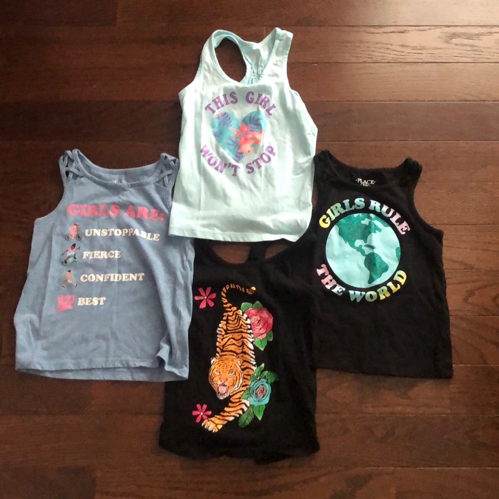 Girls tank tops from children’s place